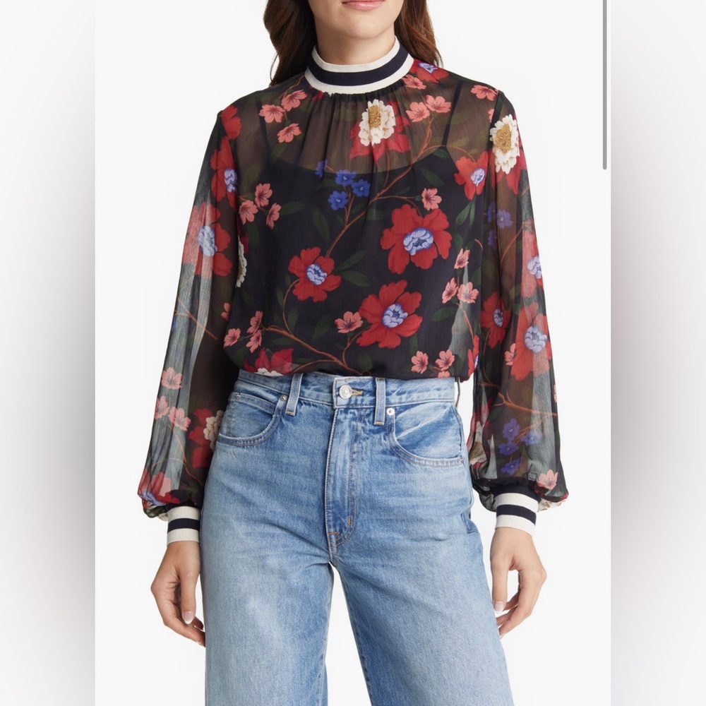 French Connection Eloise Floral Blouse